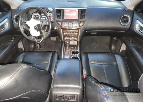 2015 Nissan Pathfinder S из США, поврежденный, VIN 5N1AR2MN9FC676185